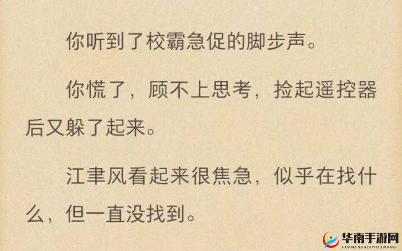 捡到校霸的遥控器 TXT 免费阅读：精彩呈现