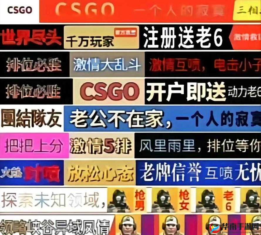 老婆不在家：一个人寂寞 CSGO