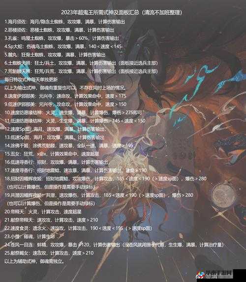 以御魂之道，解析阴阳师垢尝御魂搭配全攻略