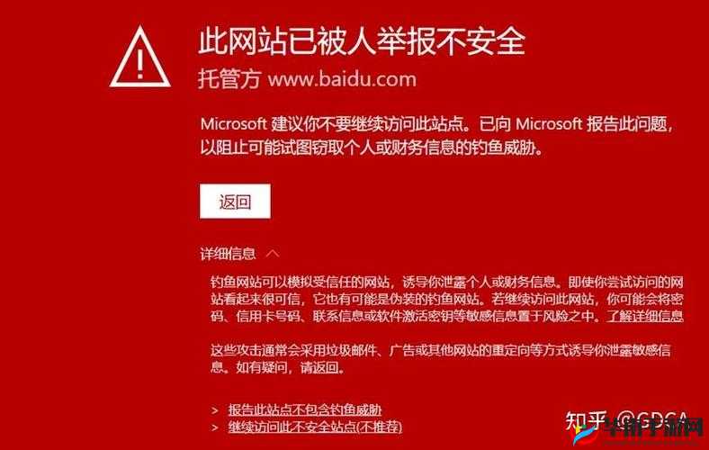 浏览器直接进入网站的注意事项：安全风险要警惕