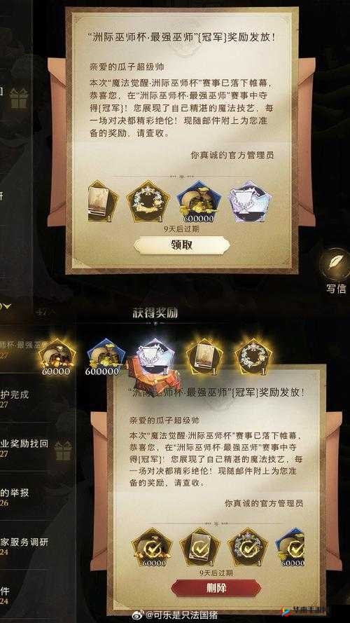 哈利波特魔法觉醒游戏地区排名设置指南：如何调整与查看排名位置？