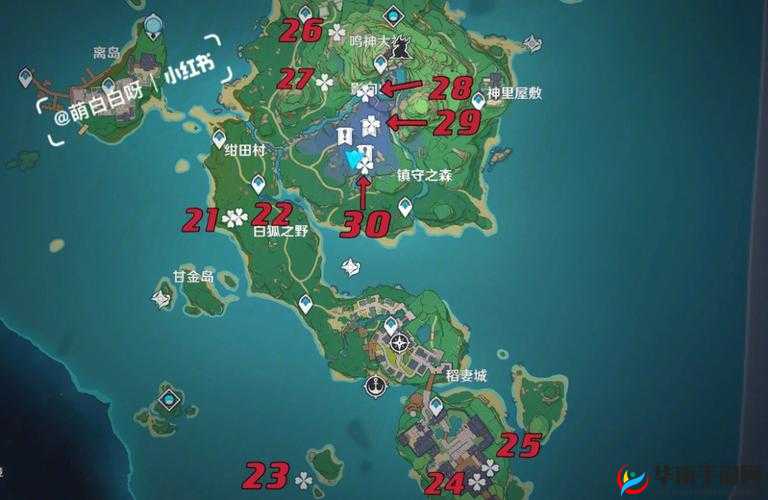 原神逢岳之野雷神瞳获取方法及位置全解析