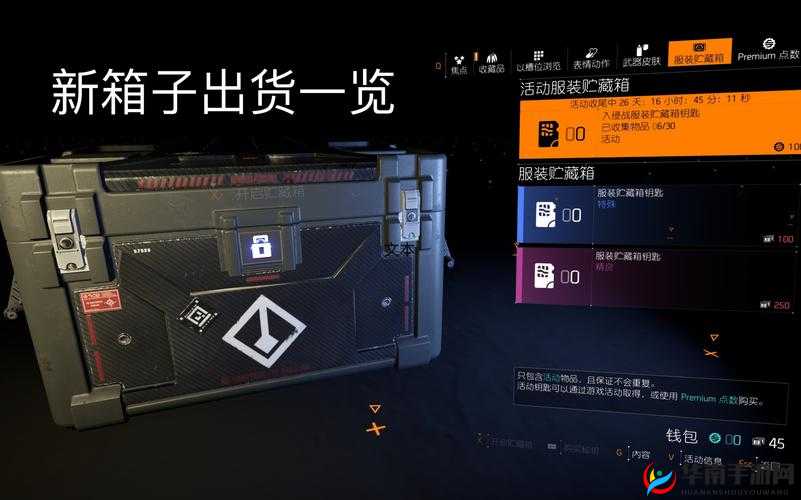 全境封锁入侵DLC新套装属性全面解析：新套装效果概览与特色亮点展示