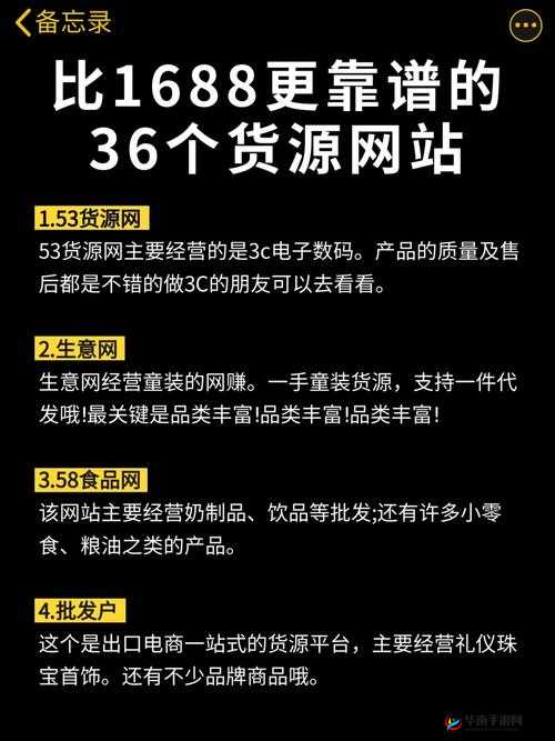 成品网站 1688 特色进入状态：深度解析与独特体验指南