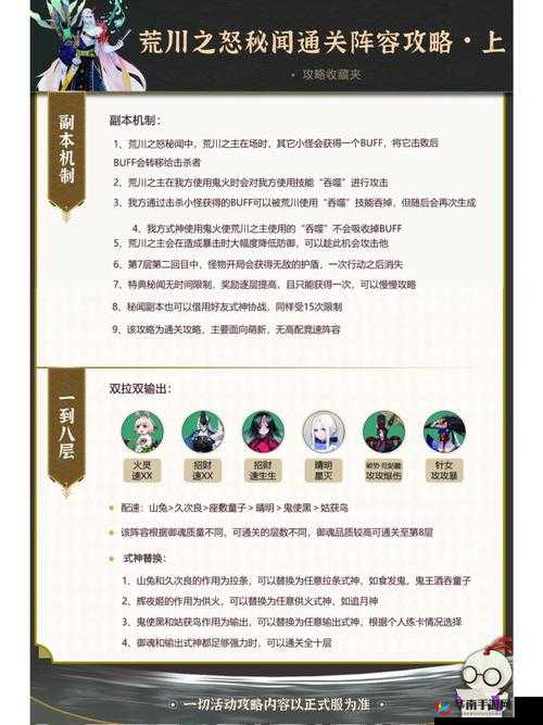 阴阳师荒川之怒副本第七层高效通关策略及最强阵容搭配推荐
