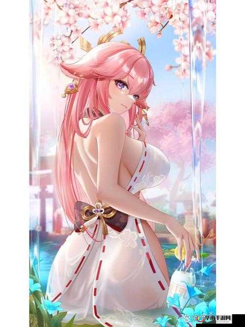 八重神子臀部颤抖致使白色液体流出的奇妙场景