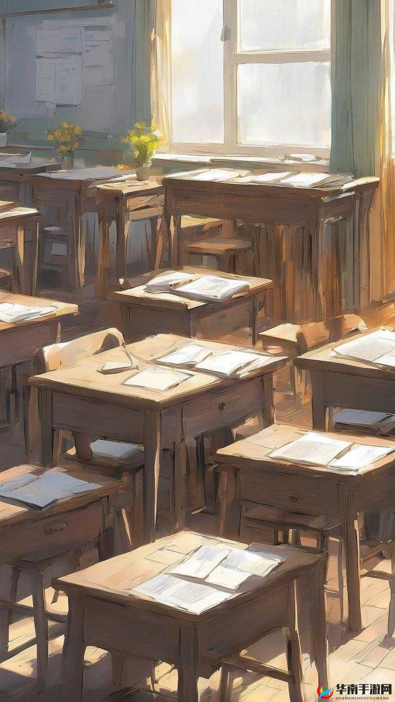 ：朝阳初升校园：朝气与希望的破晓