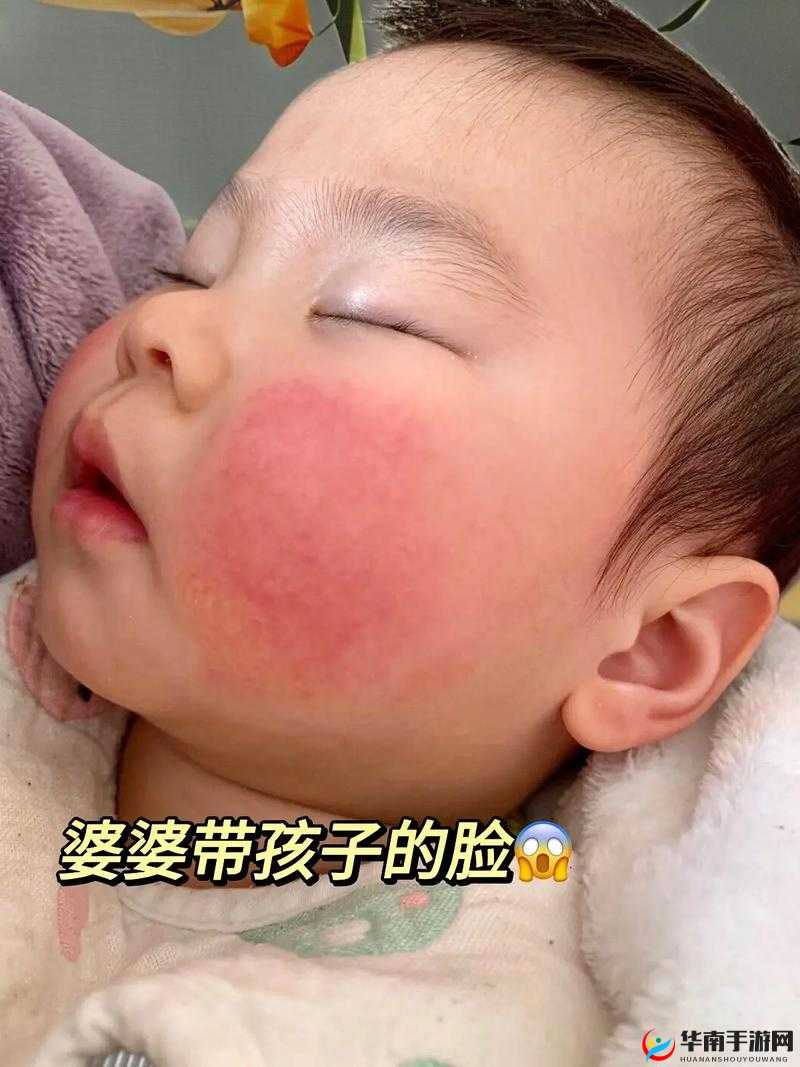 孩子从后面抱住妈妈瞬间脸通红的奇妙一幕