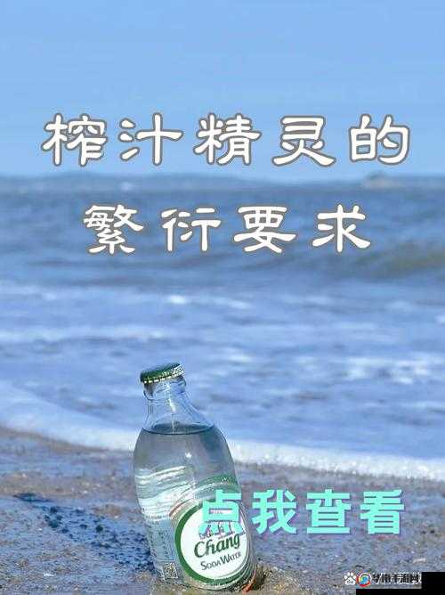 榨汁精灵新繁衍要求：为精灵家族注入新活力