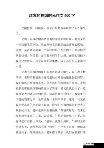 同桌上课而我作爱好爽：一段别样的校园时光故事