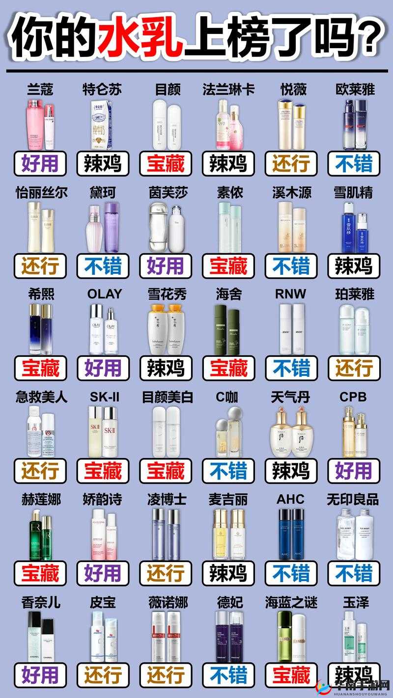 18 岁女生水乳排行榜推荐：热门好用水乳大盘点