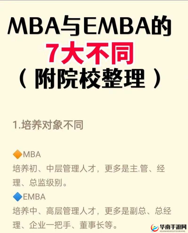 大肉大捧一进一出好爽 MBA：探讨 MBA 教育的价值与意义