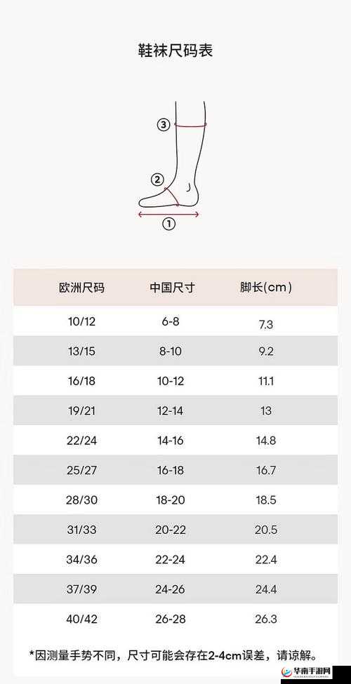 欧洲尺码日本尺码专线：提供精准尺码服务，满足您的购物需求