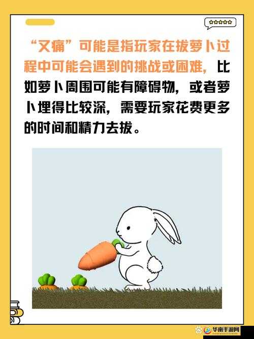 拔萝卜又痛又叫黄：一个充满奇特元素的故事描述