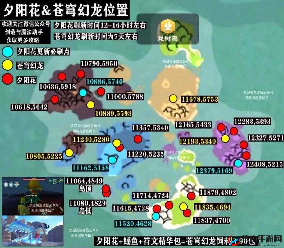 创造与魔法飞龙究竟隐藏在哪？全面揭秘飞龙位置分享