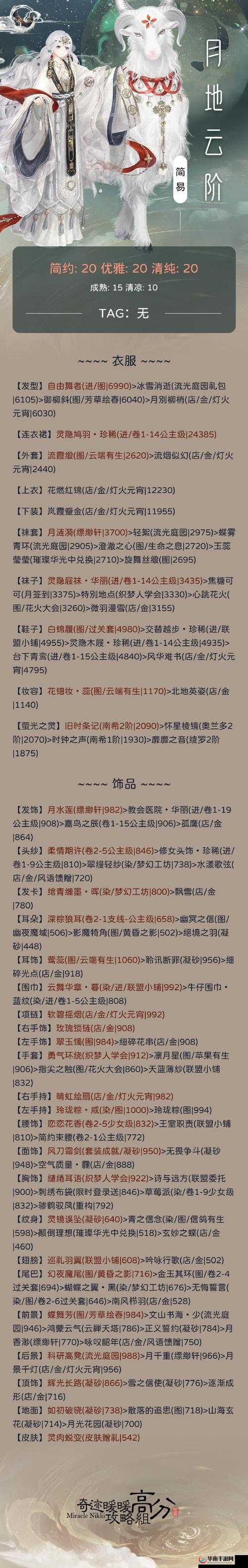 奇迹暖暖满天繁星第六天，如何见缘相攀新手也能拿高分搭配？